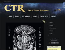 Tablet Screenshot of coldtown.com